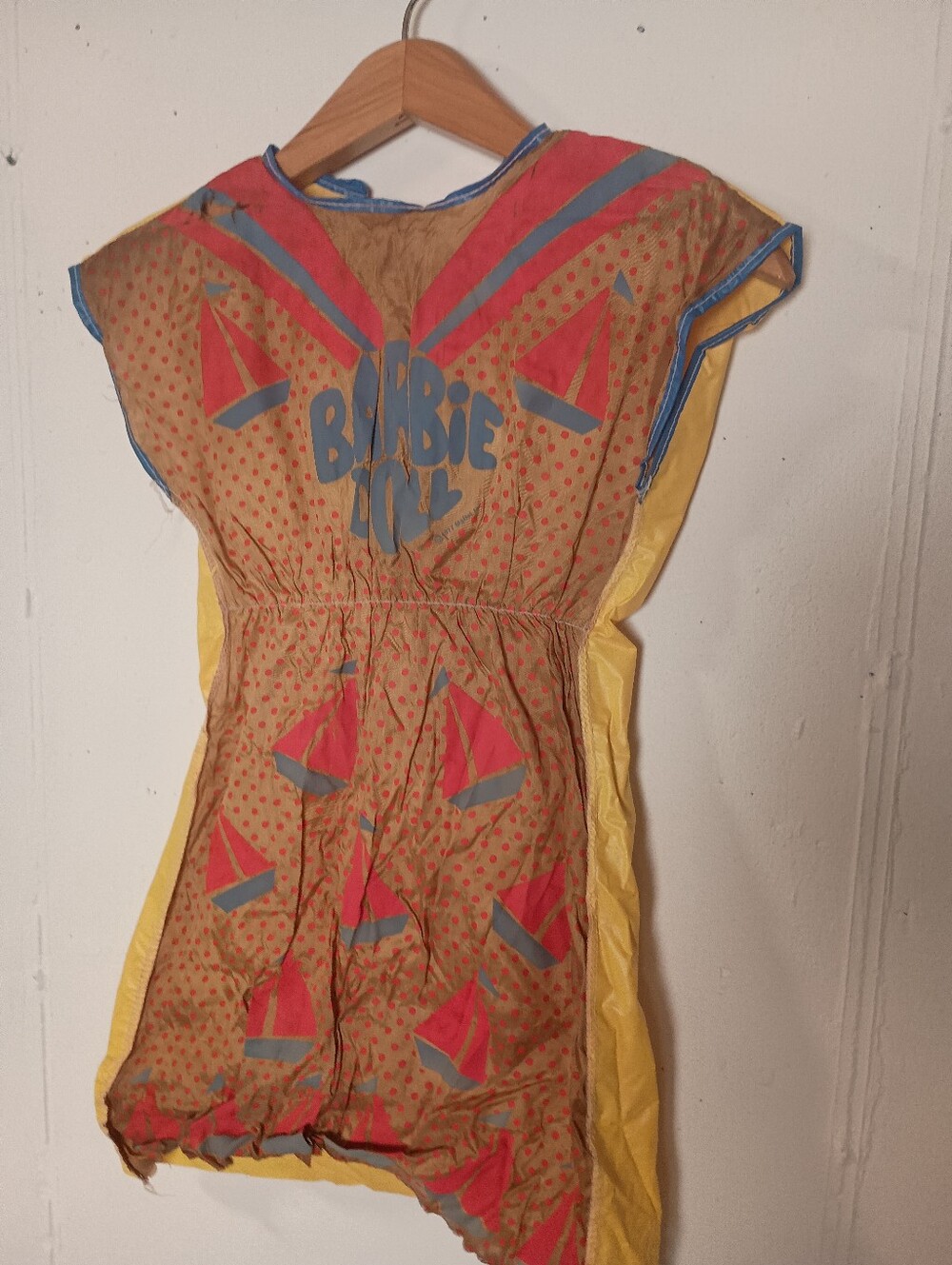 1977 Vintage Halloween Costume- Barbie Doll- Kids Size S/M